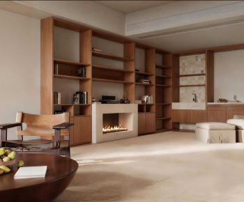 Modern A Living Room-ID:594564911