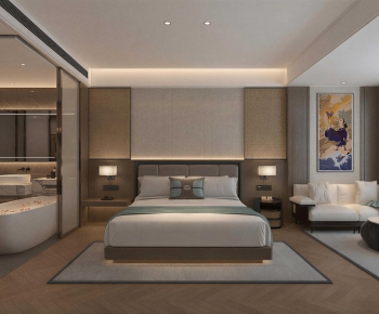 New Chinese Style Bedroom-ID:909061916