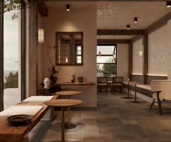 Wabi-sabi Style Cafe-ID:990382912