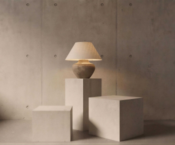 Wabi-sabi Style Table Lamp-ID:126040091