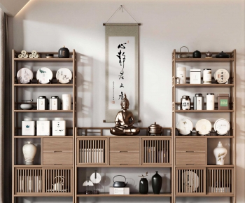 New Chinese Style Antique Rack-ID:591094028