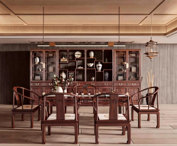 New Chinese Style Tea House-ID:571892981