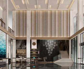 New Chinese Style Lobby Hall-ID:815294989