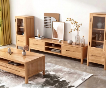 Japanese Style TV Cabinet-ID:725756881