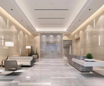 Modern Office Reception Desk-ID:117156988