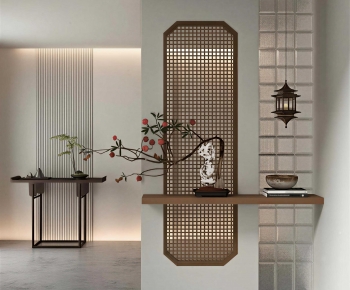 New Chinese Style Hallway-ID:149877073