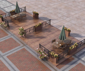 European Style Outdoor Tables And Chairs-ID:335372921