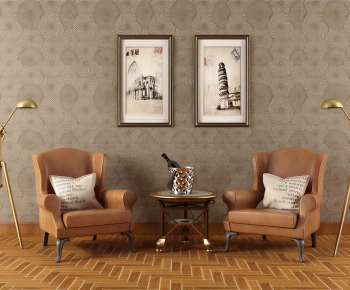 Retro Style Single Sofa-ID:511133919