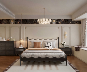 French Style Bedroom-ID:681325915
