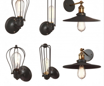 Industrial Style Wall Lamp-ID:500987055
