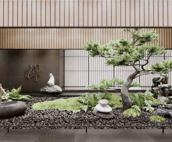 Japanese Style Courtyard/landscape-ID:612015014