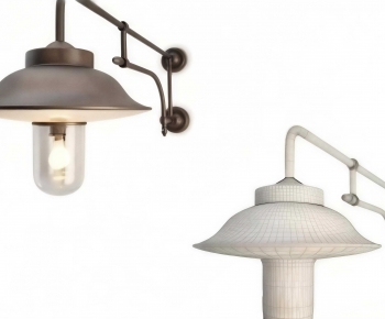 Industrial Style Wall Lamp-ID:109483965