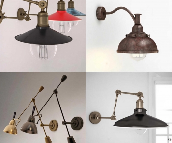 Industrial Style Wall Lamp-ID:680229904
