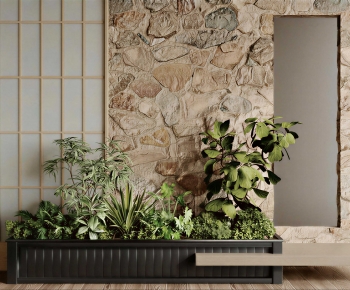 Modern Plant Landscaping-ID:673836956