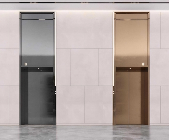 Modern Office Elevator Hall-ID:284734966