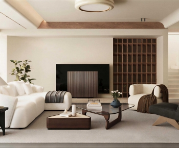 Modern A Living Room-ID:717797997
