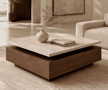 Wabi-sabi Style Coffee Table-ID:435492047