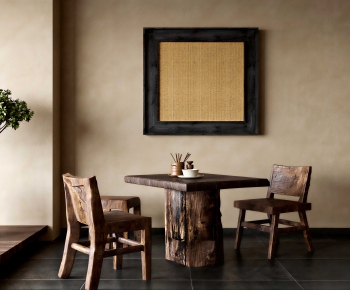 Wabi-sabi Style Tea Tables And Chairs-ID:275473123
