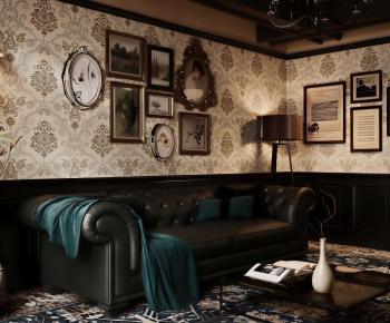 American Style A Living Room-ID:395168075
