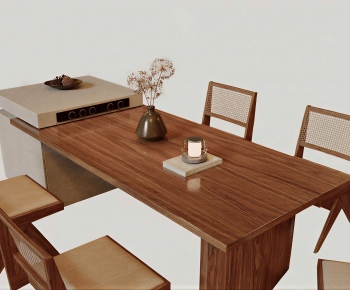 Modern Dining Table And Chairs-ID:112879999