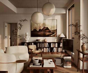 Modern A Living Room-ID:892545942
