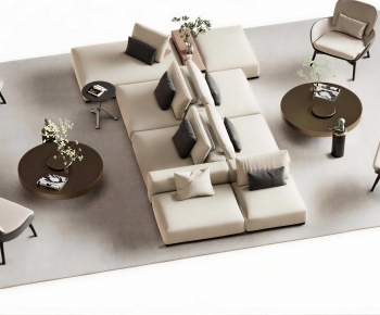 Modern Sofa Combination-ID:363871105