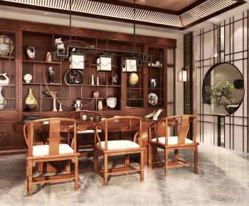 New Chinese Style Tea House-ID:542066102