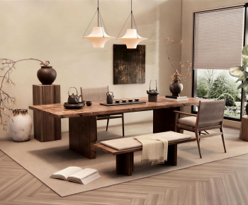 Wabi-sabi Style Tea House-ID:420825003