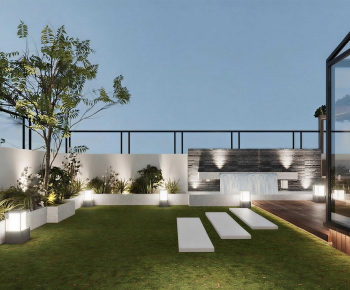 Modern Courtyard/landscape-ID:983220106