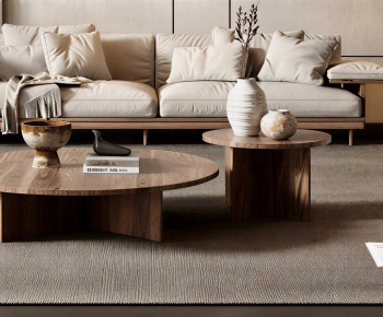 Wabi-sabi Style Sofa Combination-ID:314325092