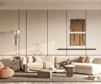 Modern A Living Room-ID:389621025