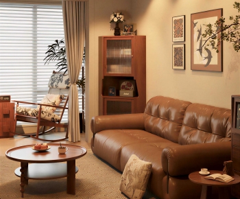 Modern A Living Room-ID:733349377