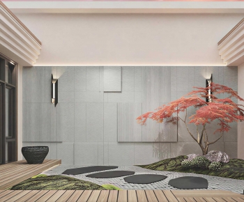 New Chinese Style Courtyard/landscape-ID:457493079