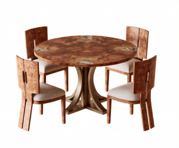 Modern Dining Table And Chairs-ID:104326012