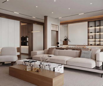 Modern A Living Room-ID:653836977