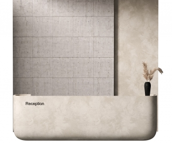 Modern Reception Desk-ID:395008093