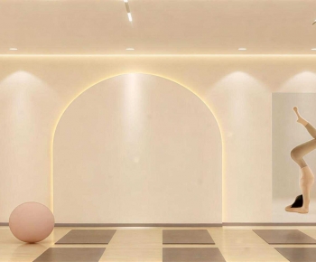Modern Yoga Room-ID:605139771
