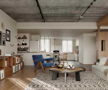 Modern A Living Room-ID:830523976