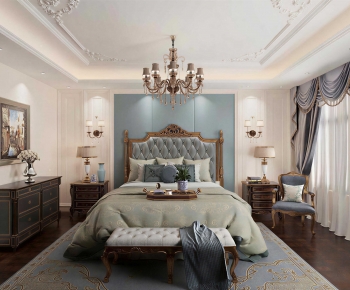 European Style Bedroom-ID:627000099