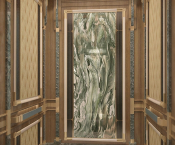 New Chinese Style Hallway-ID:167884114
