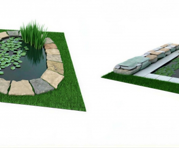 Modern Rockery Waterscape-ID:792367943