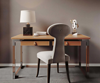 Modern Computer Desk And Chair-ID:702699903