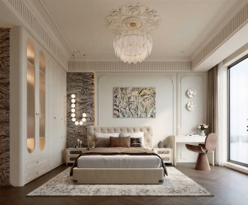 French Style Bedroom-ID:966485981