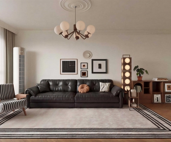 Retro Style A Living Room-ID:322773939