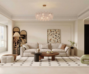 Modern A Living Room-ID:845366951