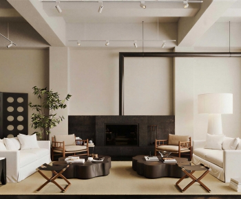 Modern A Living Room-ID:226399925