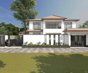 Modern Detached Villa-ID:473800907
