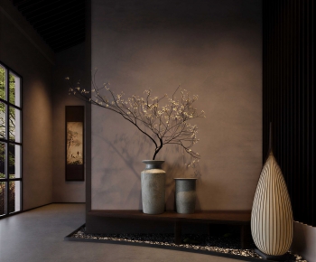New Chinese Style Hallway-ID:270879034