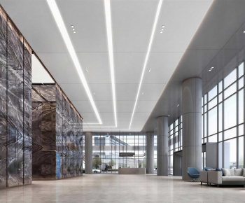 Modern Office Reception Desk-ID:571484091