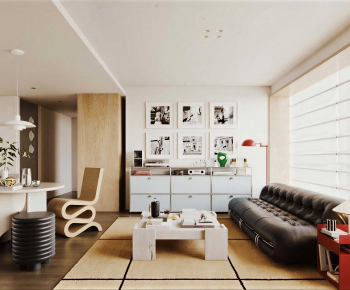Modern A Living Room-ID:355705025